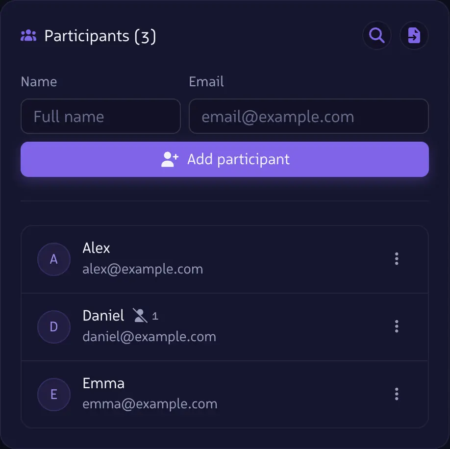 Create your group