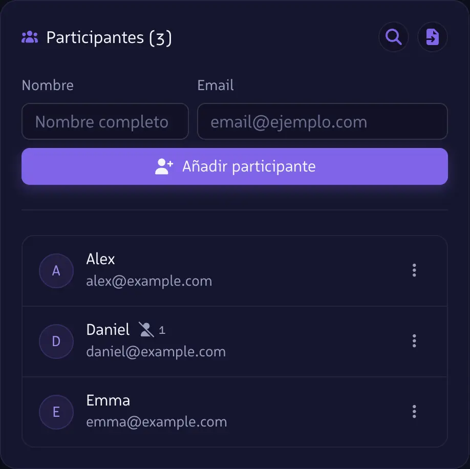 Crea tu grupo