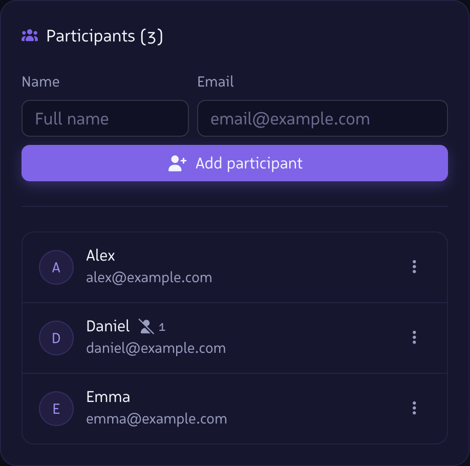 Create your group